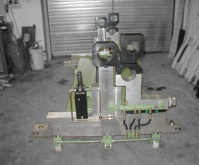 Vorrichtung zum Bedrucken von Kunststofffolien